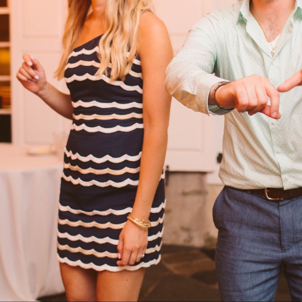 Lilly Pulitzer one shoulder dress